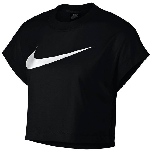 Nike Γυναικεία κοντομάνικη crop μπλούζα